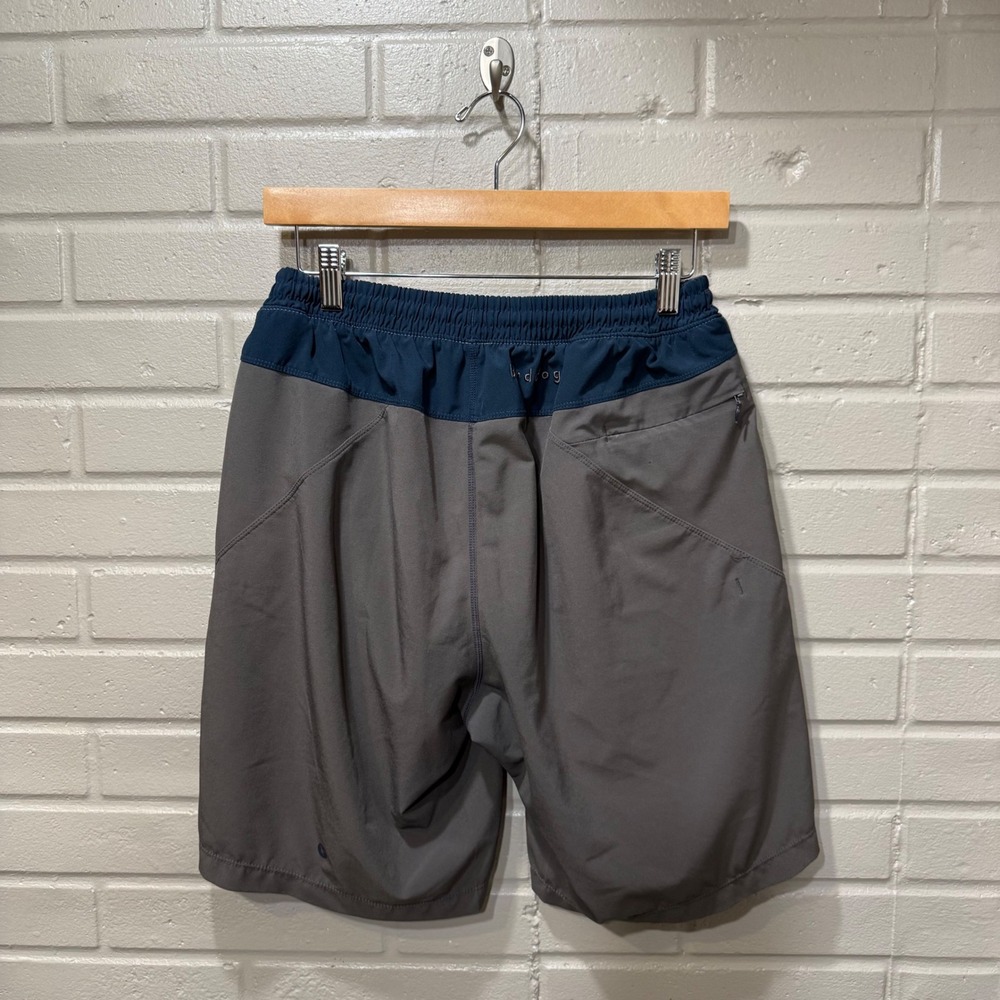 Birddogs Lined Gym Shorts Boom for Your Boomstick Gray M Long Pockets Activewear